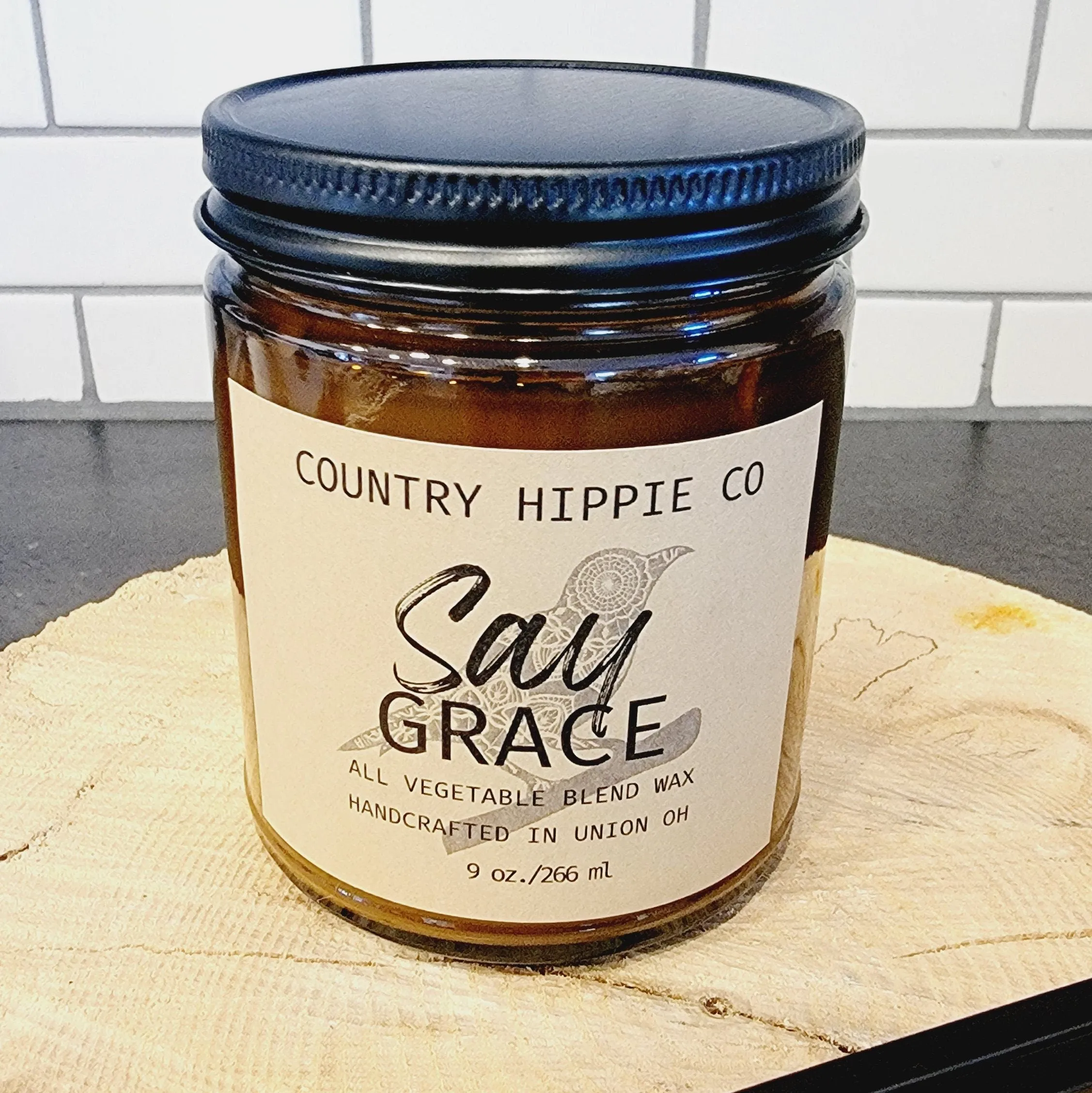 9 oz. SAY GRACE Apothecary-Inspired Candle