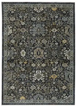 Aberdeen 533K Black  Rug