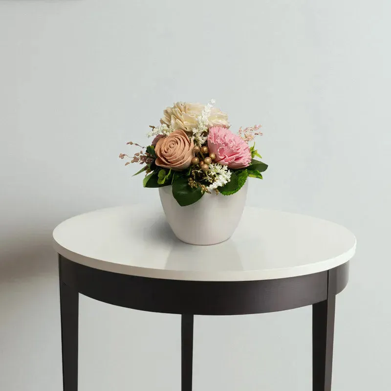 Arrangement In Flower Ceramic Pot