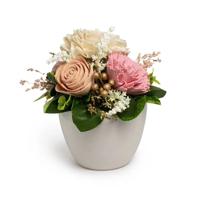 Arrangement In Flower Ceramic Pot