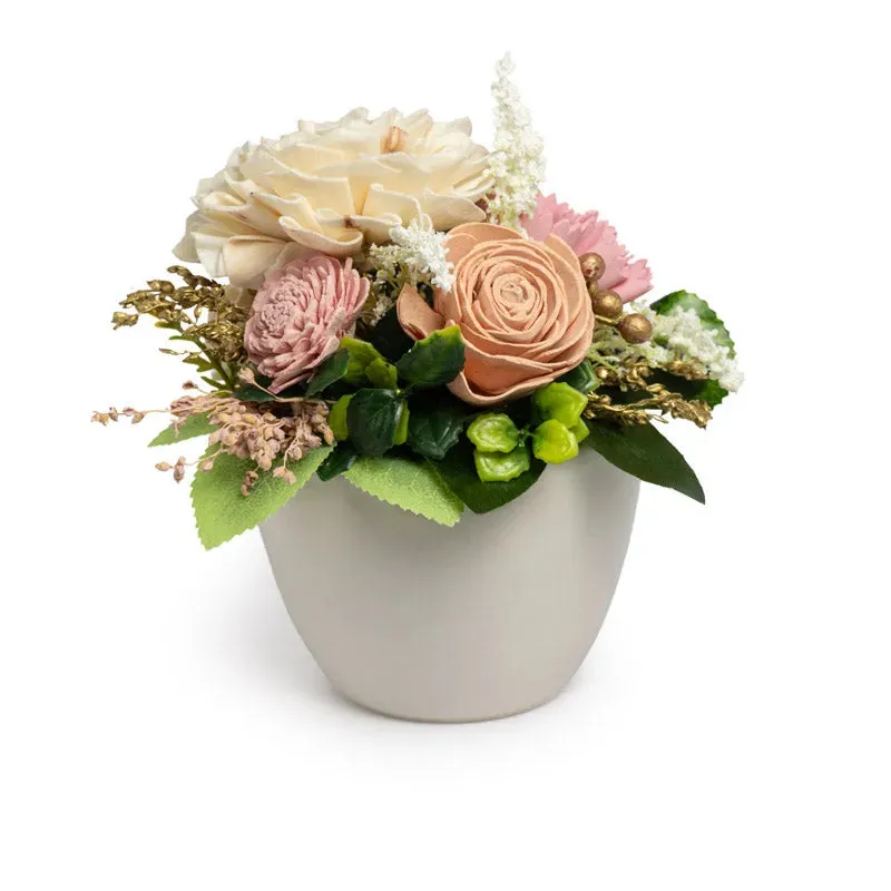 Arrangement In Flower Ceramic Pot