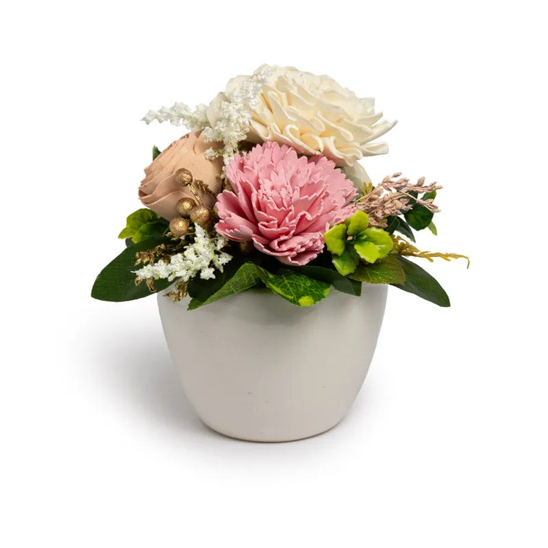 Arrangement In Flower Ceramic Pot