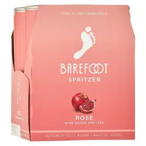 BAREFOOT ROSE SPRITZER 4CANS