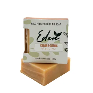 Cedar   Citrus Soap Bar