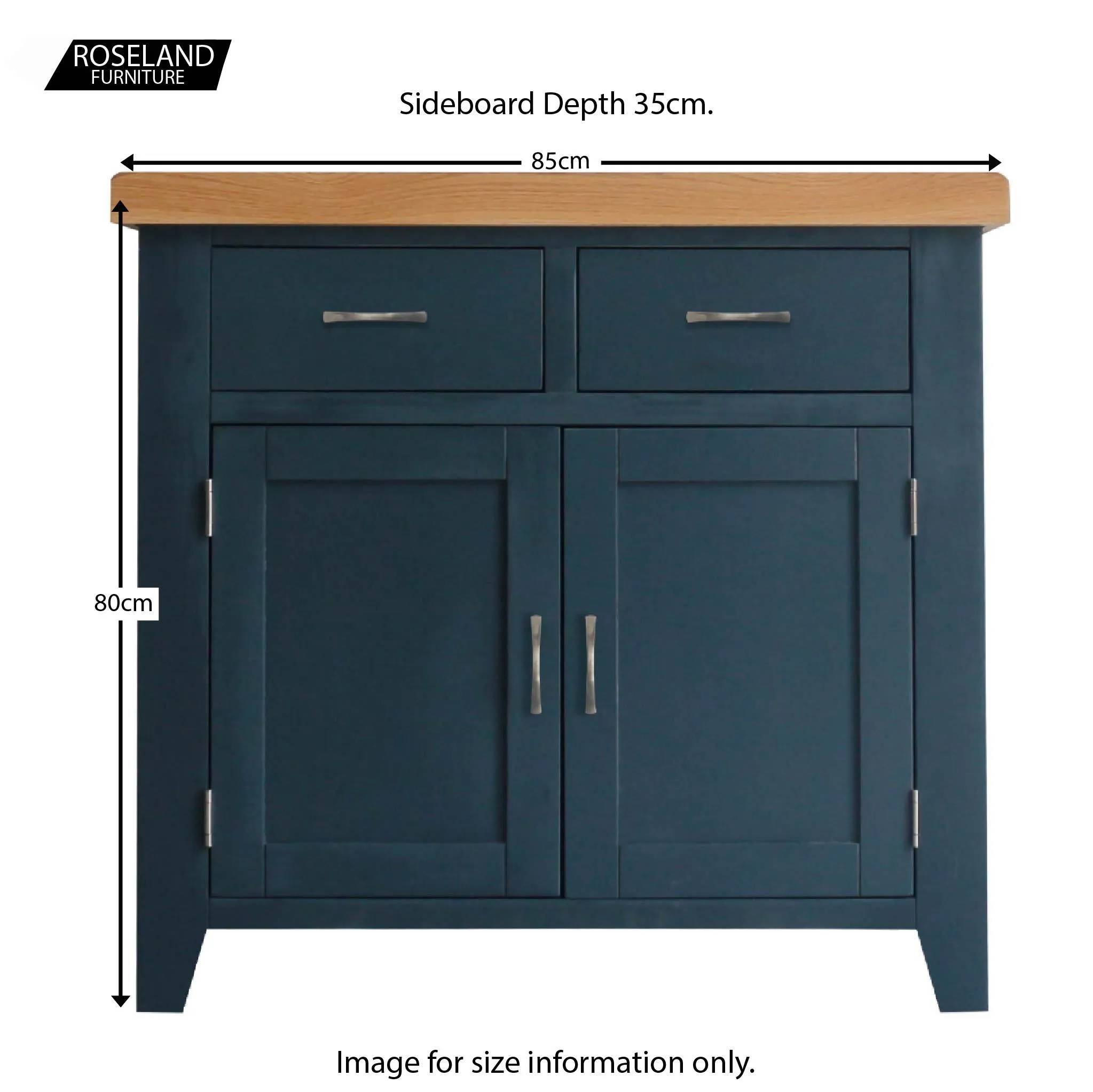 Chatsworth Blue Small Sideboard