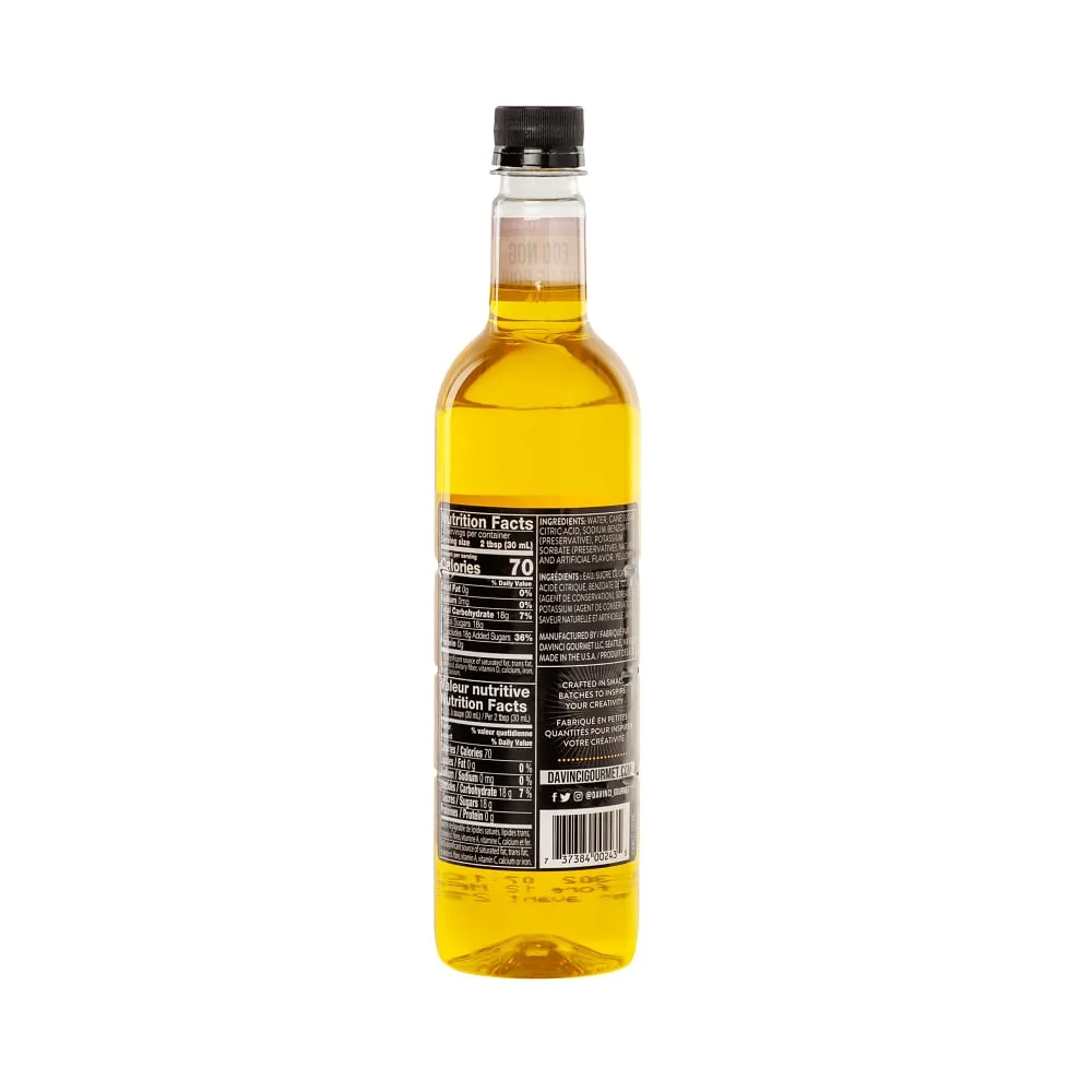 Classic Egg Nog Syrup - 4 x 750 ml Plastic