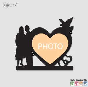 Collage Photo Frame Romantic