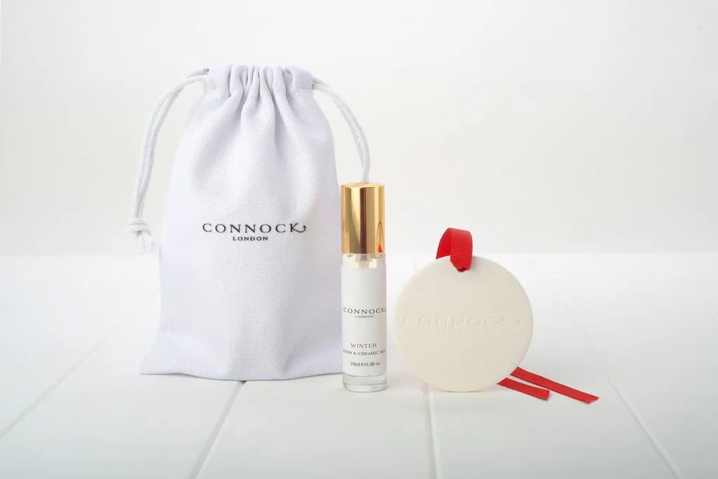 Connock London Winter Scented Ceramic & Mist