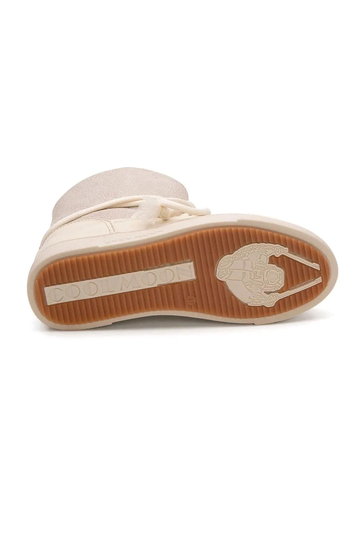 Cool Moon Genuine Fur Women's Sneaker - SCB-355074-BE