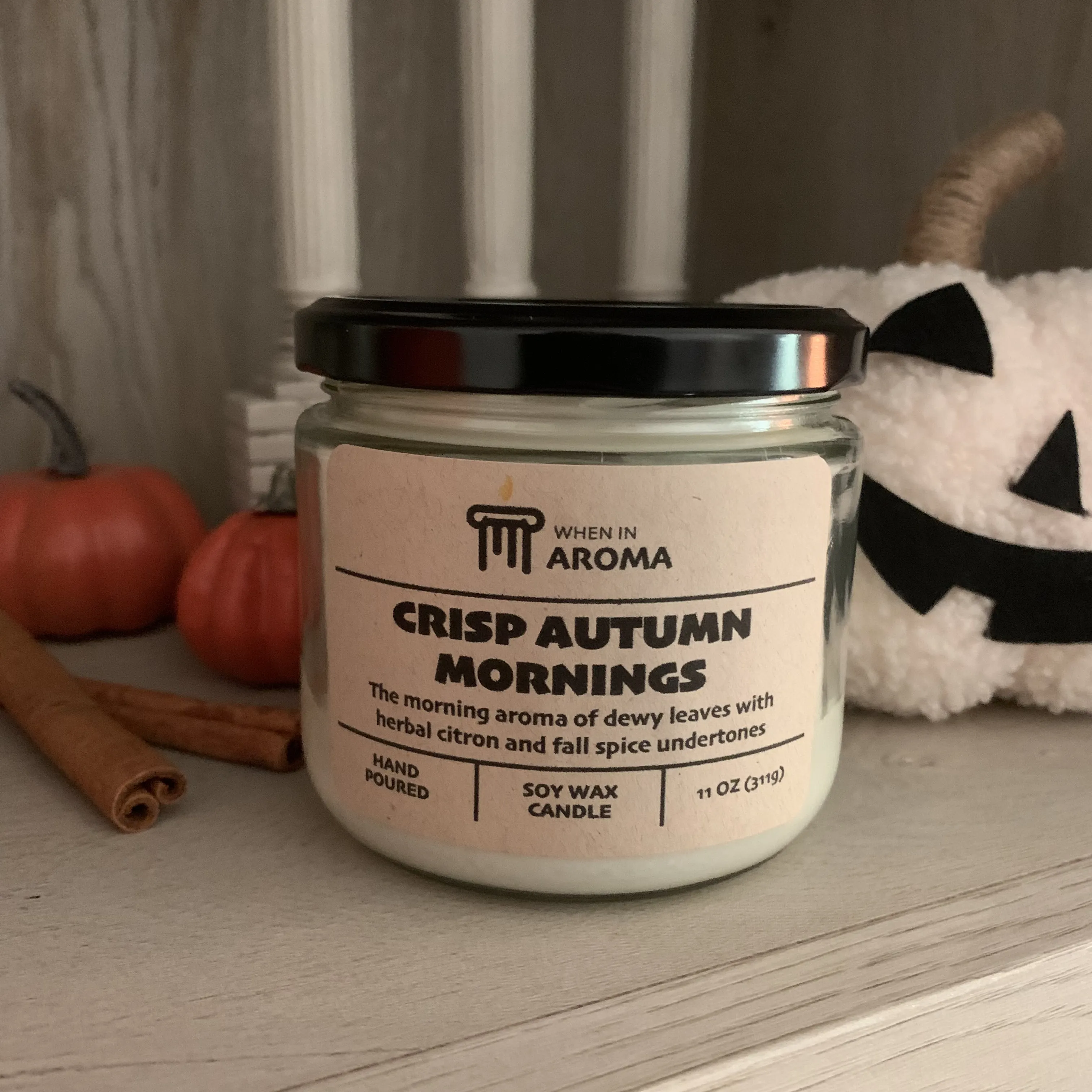 Crisp Autumn Mornings Soy Candle