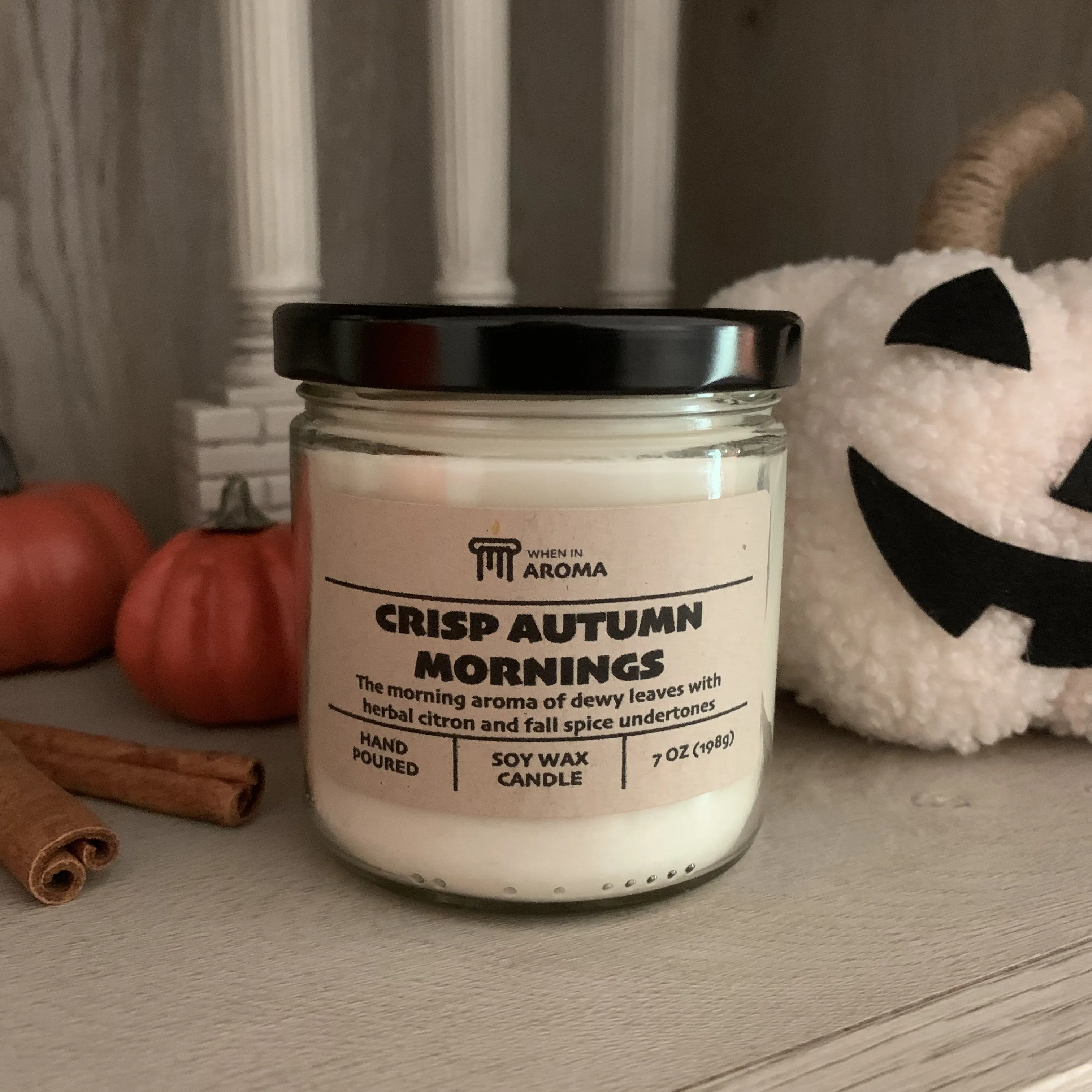 Crisp Autumn Mornings Soy Candle