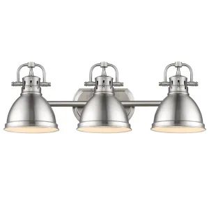 Elm 3-Light Bath Vanity in Pewter