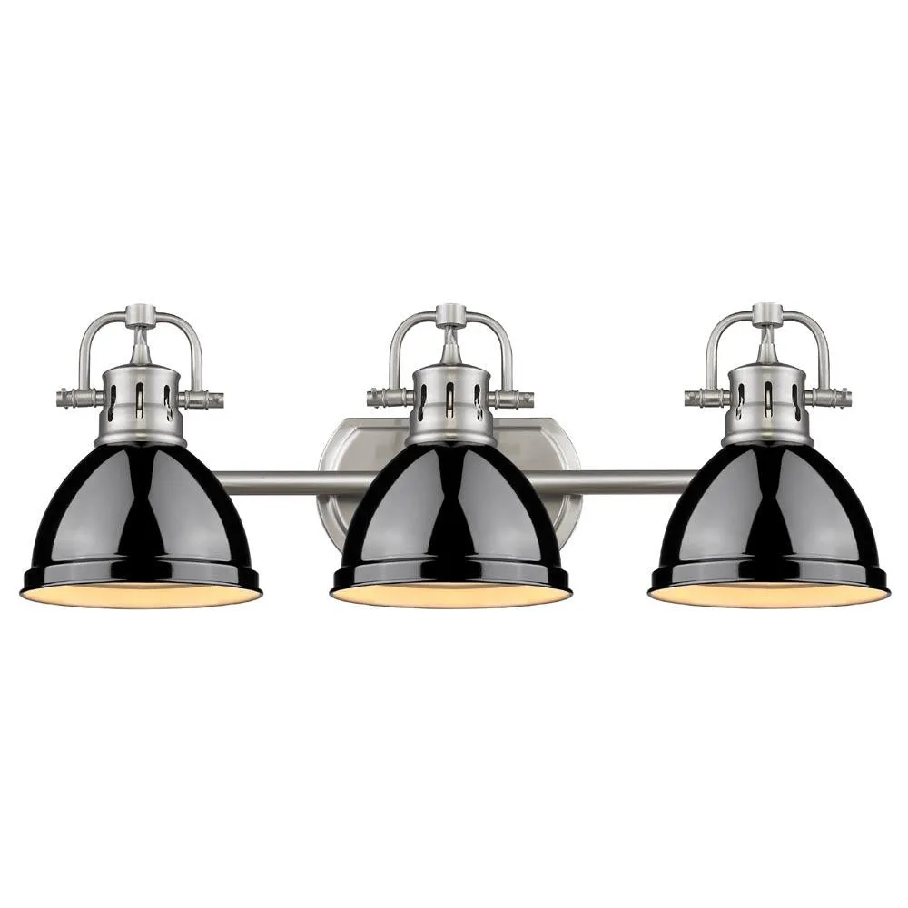 Elm 3-Light Bath Vanity in Pewter