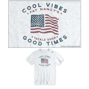 Fat Nancy's Tackle Shop Cool Vibes T-Shirt