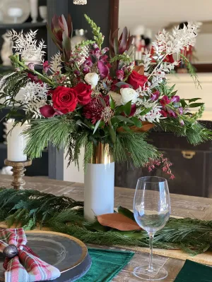 Holiday Centerpiece-Luxe Tall