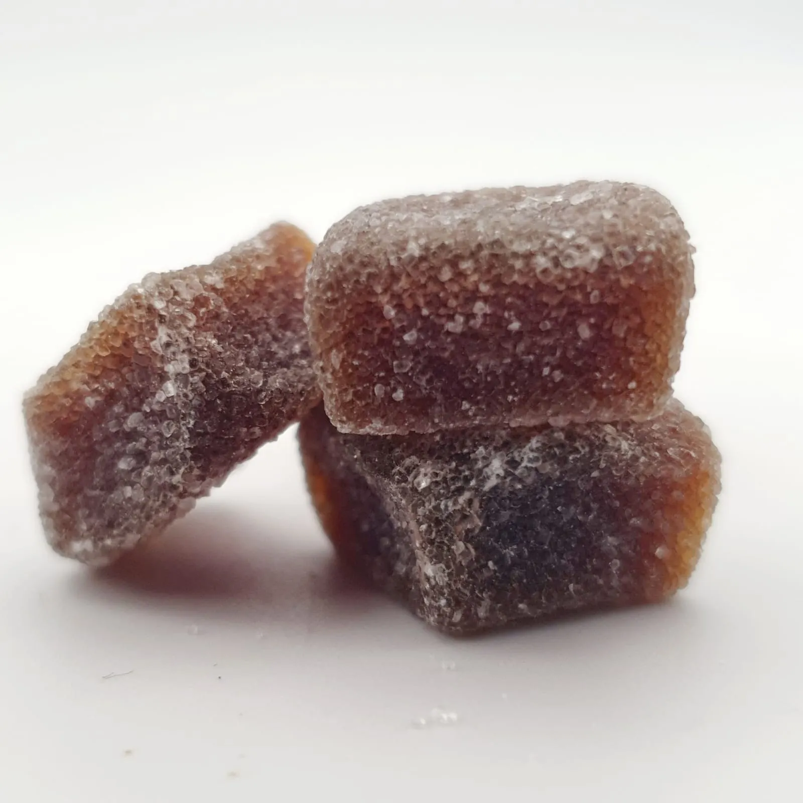 Liquorice and Ginger Gummy Squares - Gluten Free
