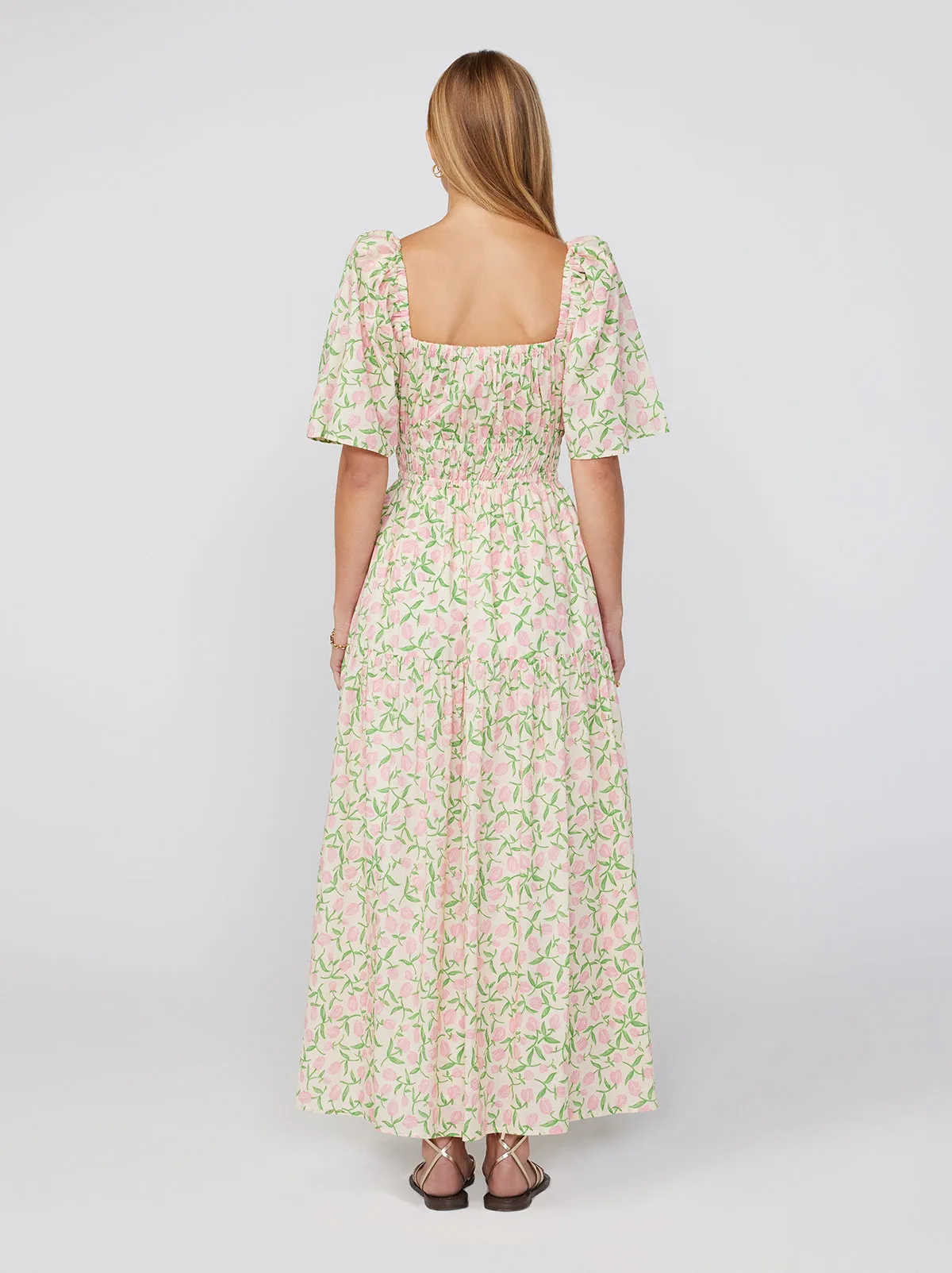 Louisa Tulip Print Maxi Dress
