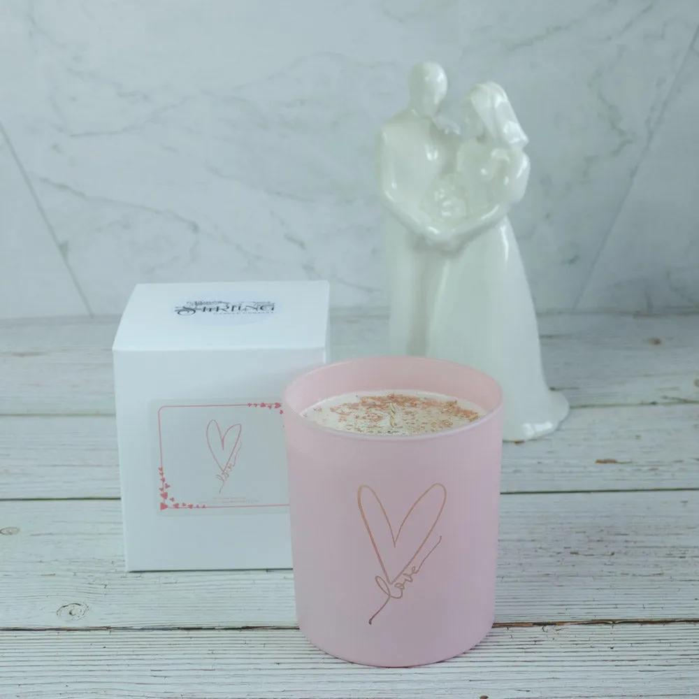 Love & Heart - Large Candle