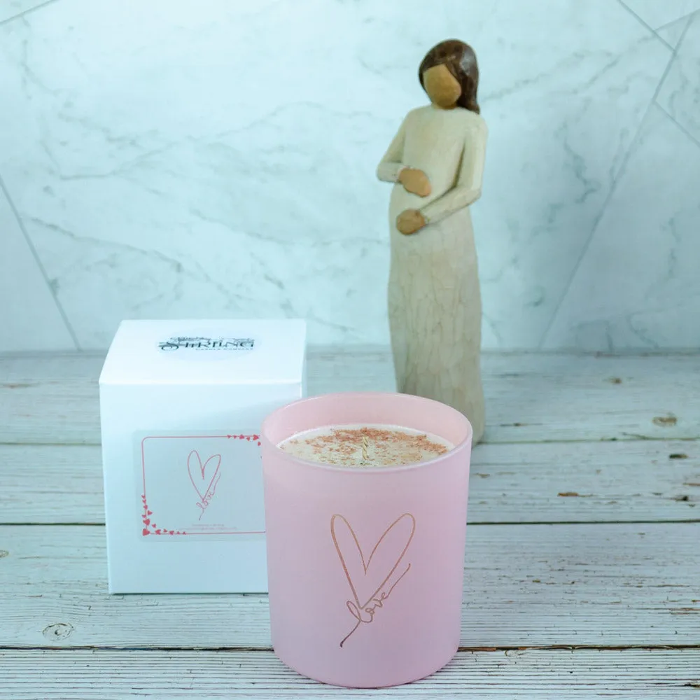 Love & Heart - Large Candle