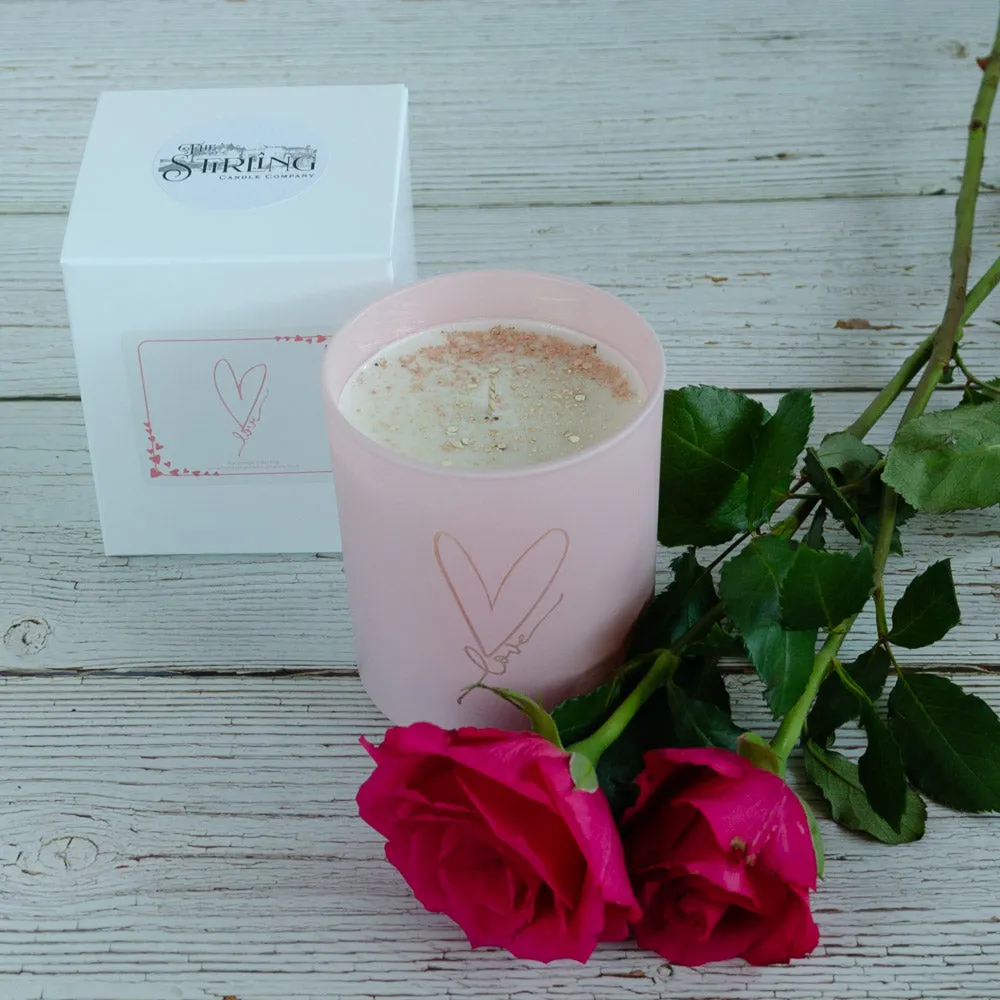 Love & Heart - Large Candle