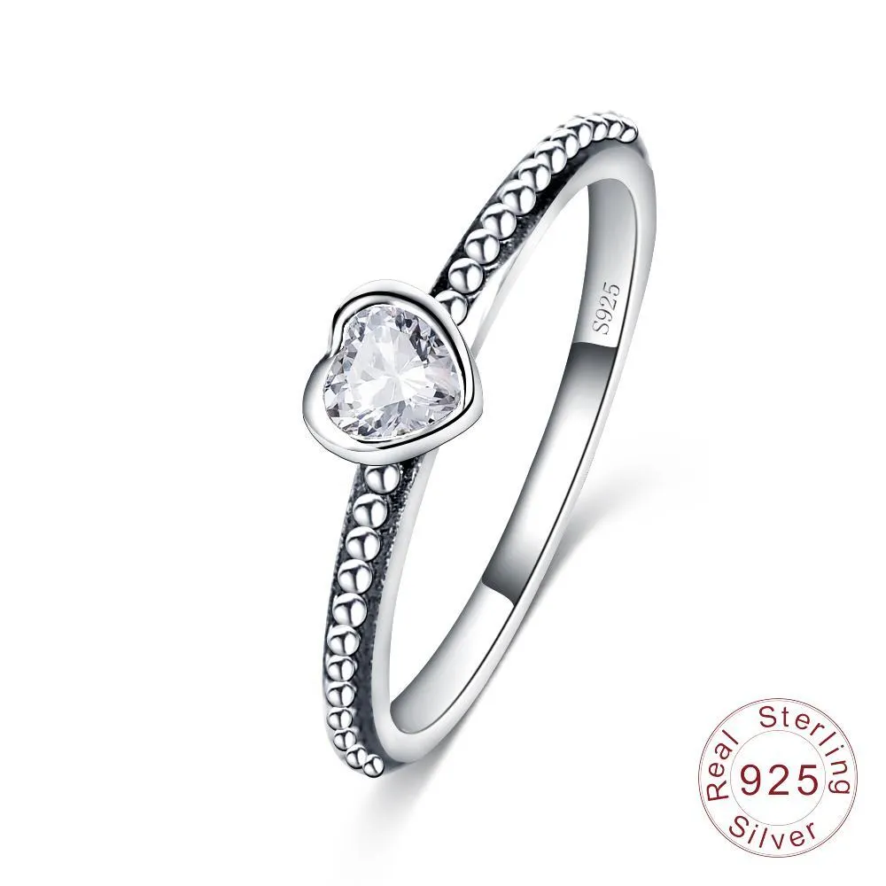 Love Heart Romantic Finger Ring