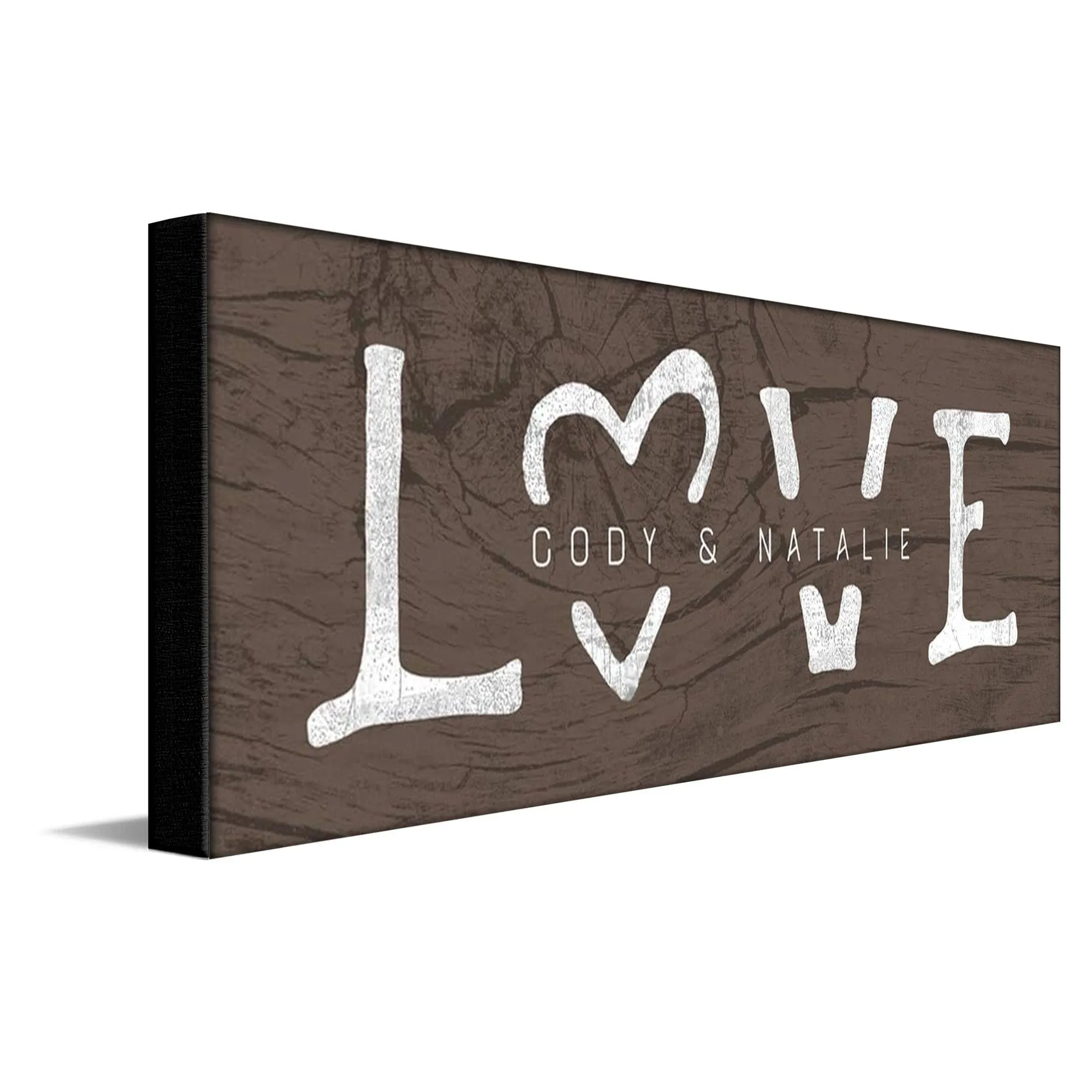 LOVE Romantic Personalized Sign