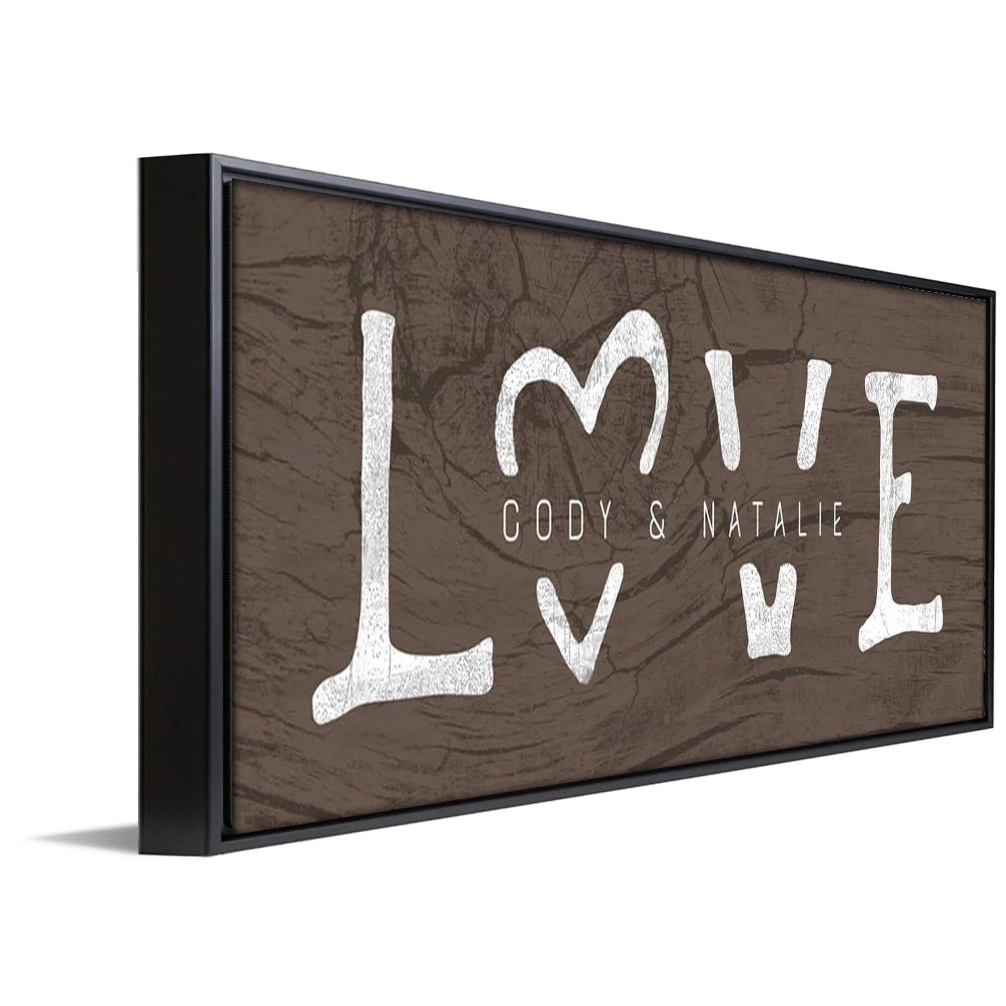 LOVE Romantic Personalized Sign