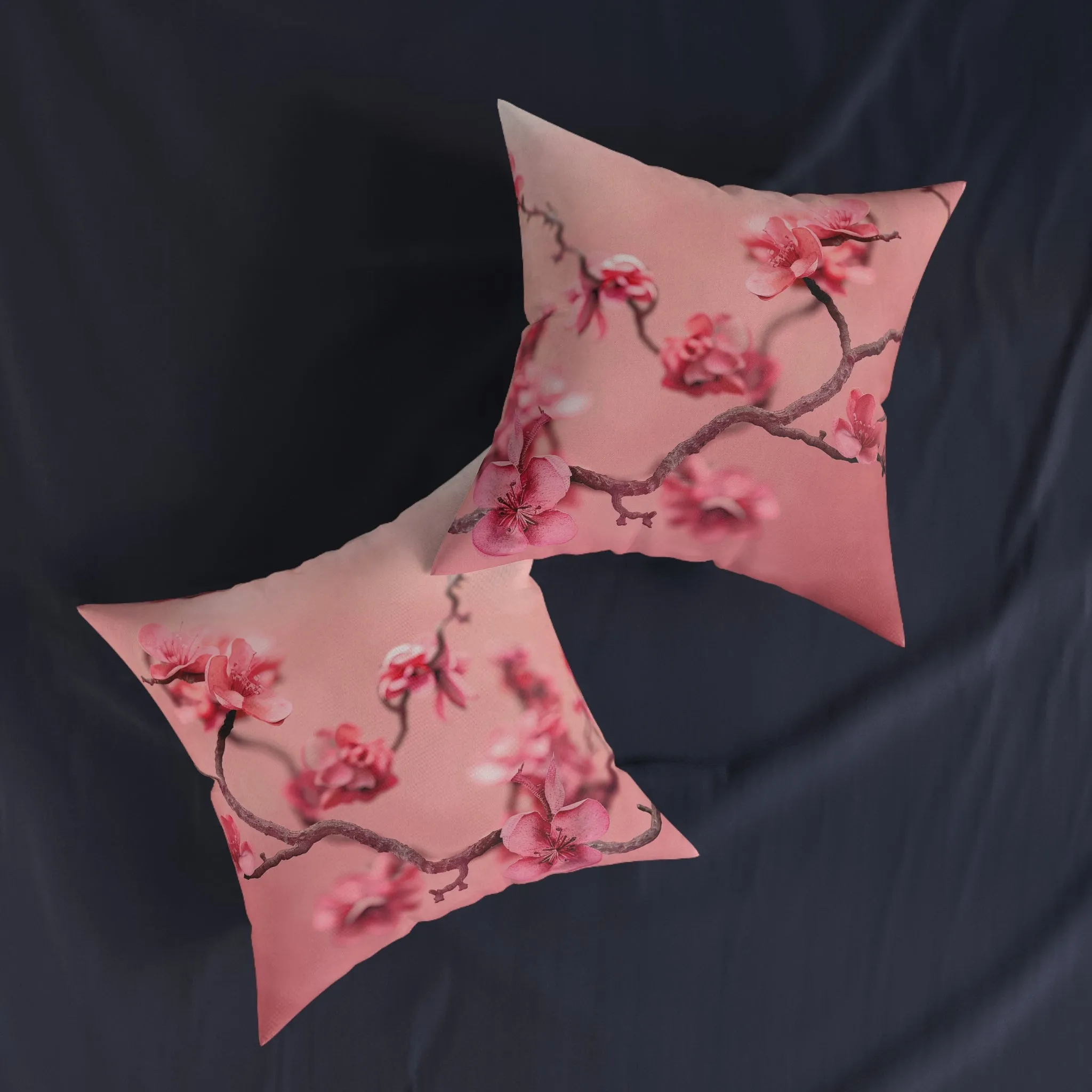 Macro Chinoiseries - Square Pillow - UK