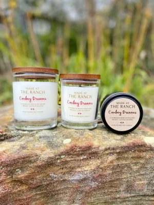 Made At The Ranch Soy Candle Black Scent Sampler - Cowboy Dreams
