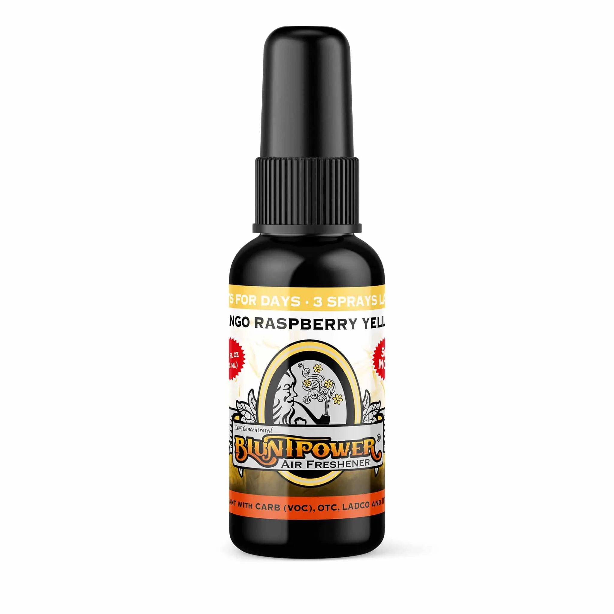 Mango Raspberry Yellow Air Freshener Spray