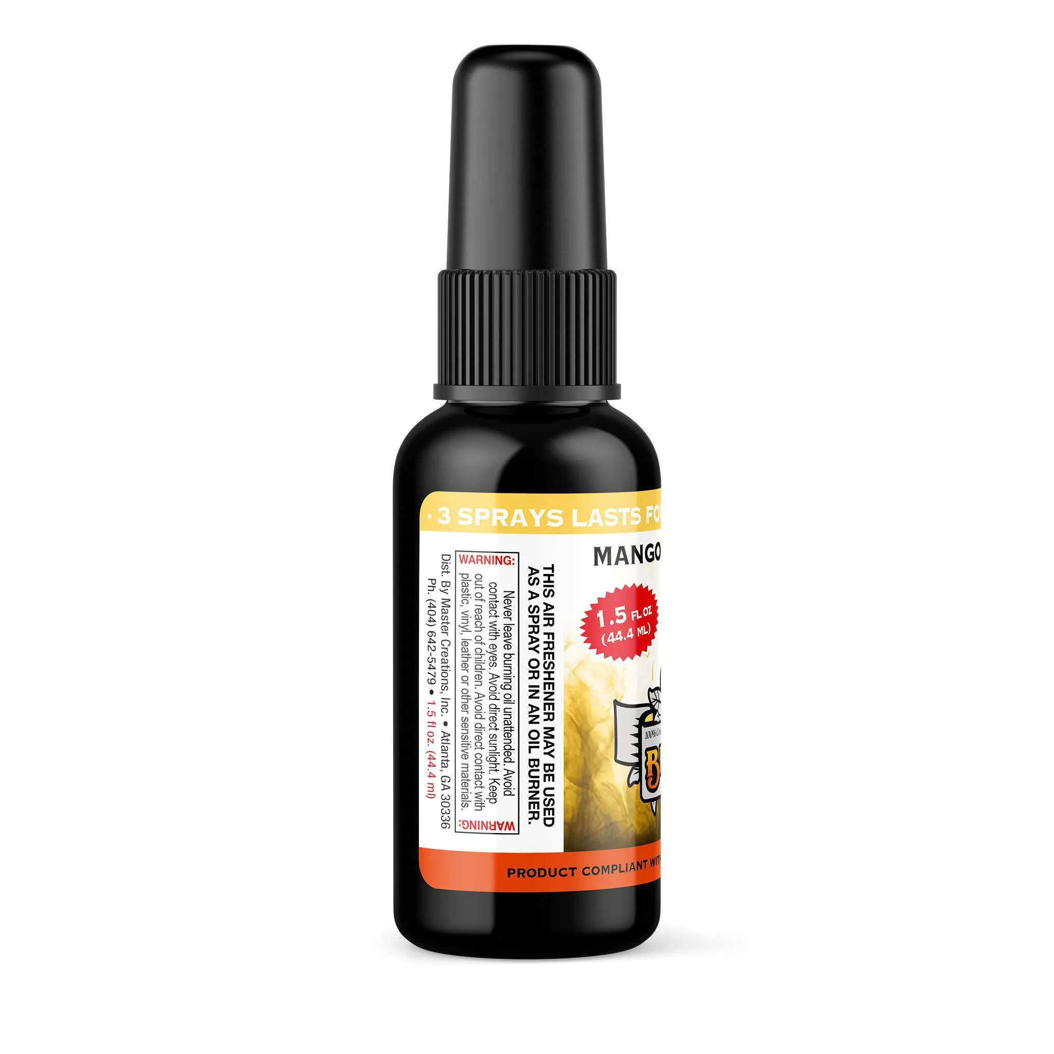 Mango Raspberry Yellow Air Freshener Spray