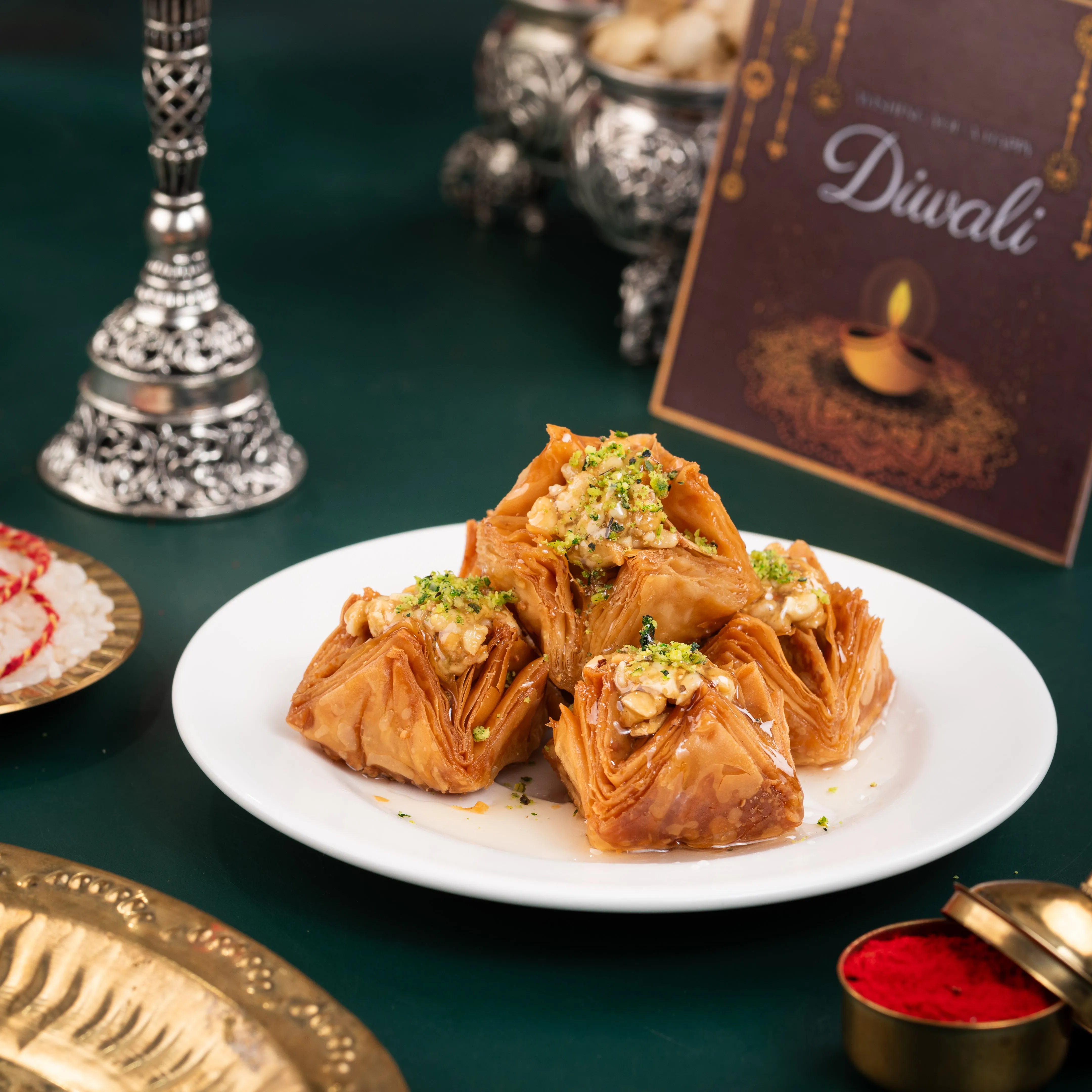 Mix Dryfruit Pyramid Baklava