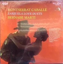 Montserrat Caballé, Bernabé Martí - Zarzuela Love Duets (LP) (NM or M-)