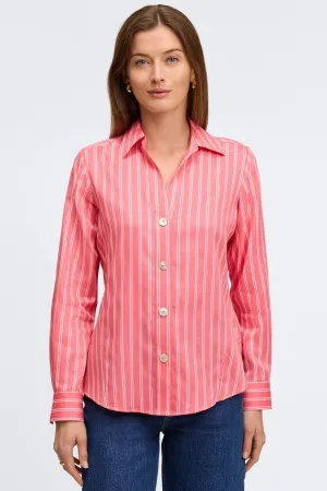 Paityn No Iron Rope Stripe Shirt
