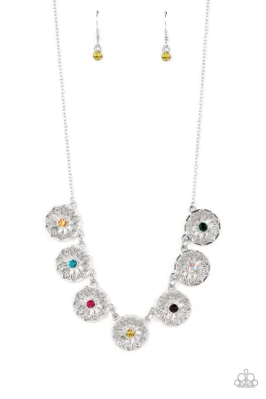 Paparazzi Garden Greetings - Multi Necklace