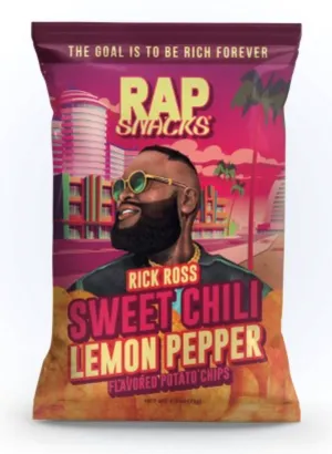 Rap Snacks Rick Ross Sweet Chili Lemon Pepper 2.5oz
