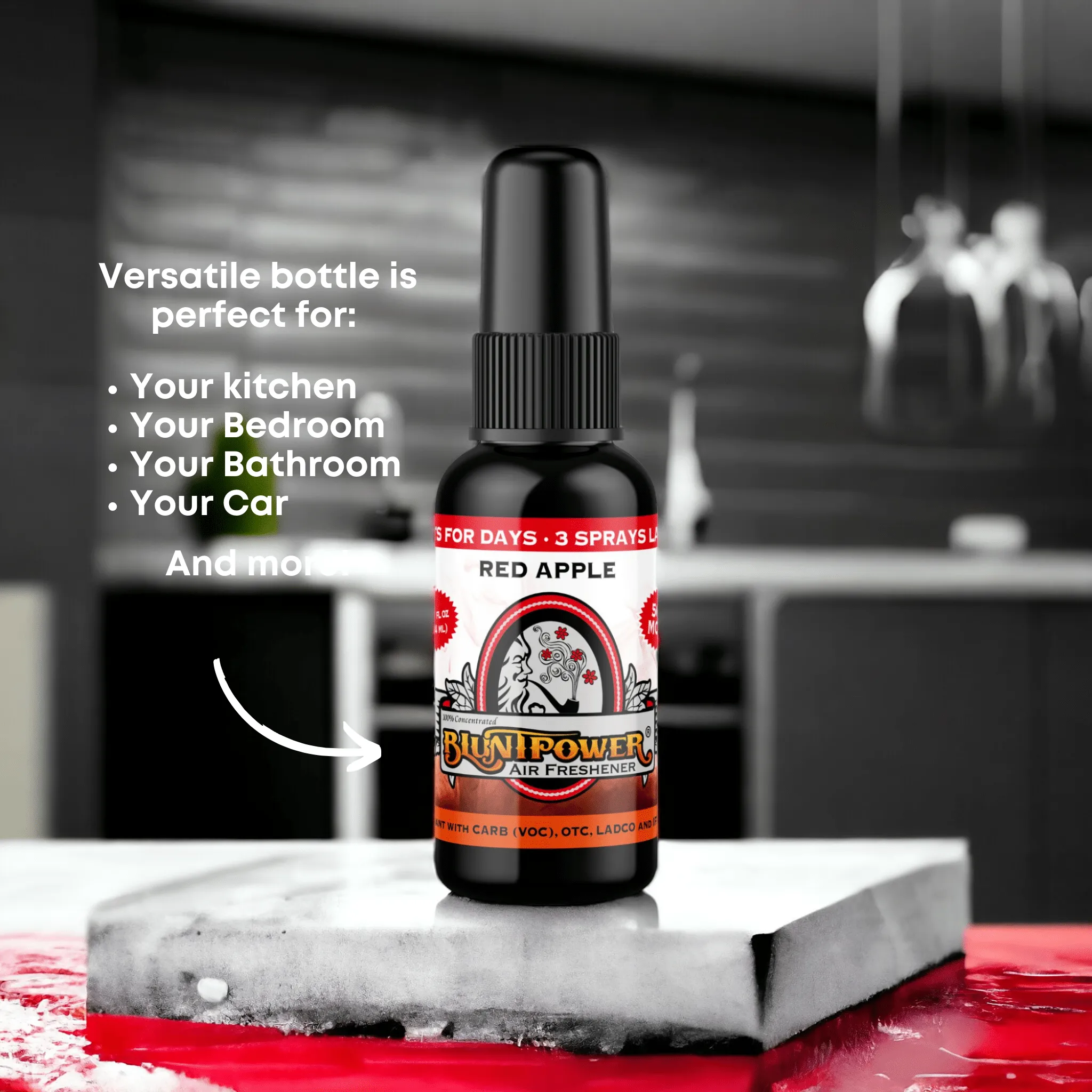Red Apple Air Freshener Spray