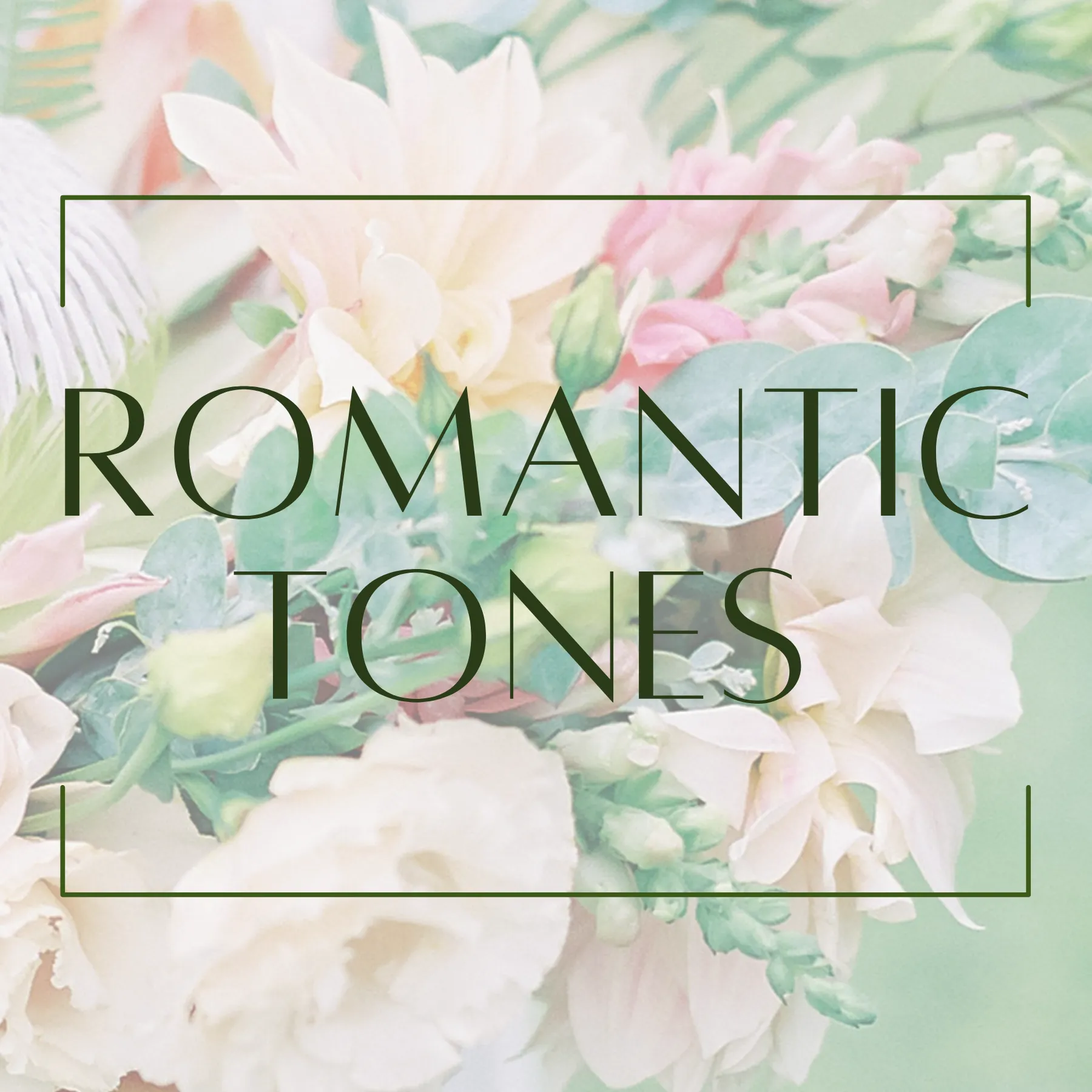 Romantic Tones - Cake Flowers