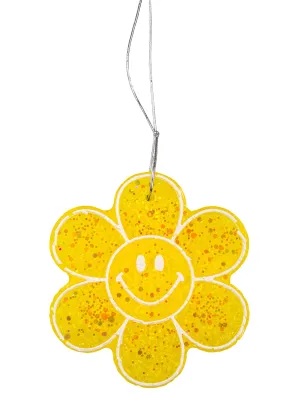 Simply Southern Freshiez Yellow Flower Air Freshener in Cotton Blossom Scent- Sunshine Bloom for Car, Locker, Drawers, Closet (30-45 Days)