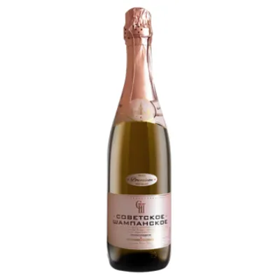 Soviet Champagne Premium Semi-sweet white Triple assemblage 0.75L