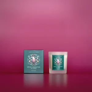 Spiced Clementine and Clove Scented Home Candle