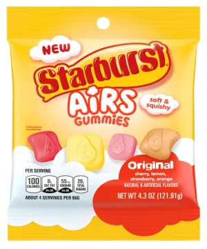 Starburst Airs Original Gummy Candy 4.3oz