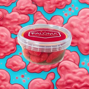 Strawberry Clouds | Lolly Jar 100g