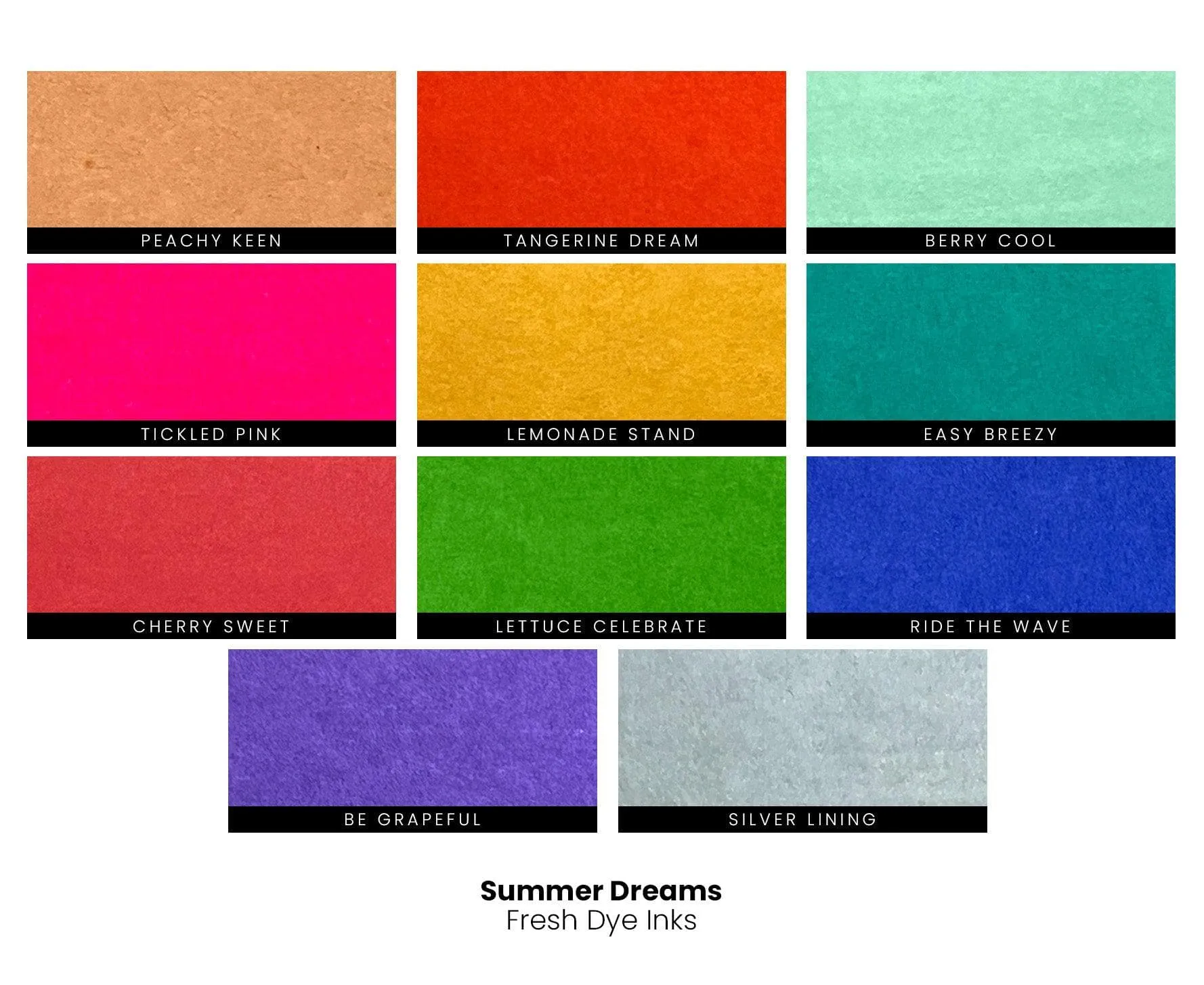 Summer Dreams Fresh Dye Ink