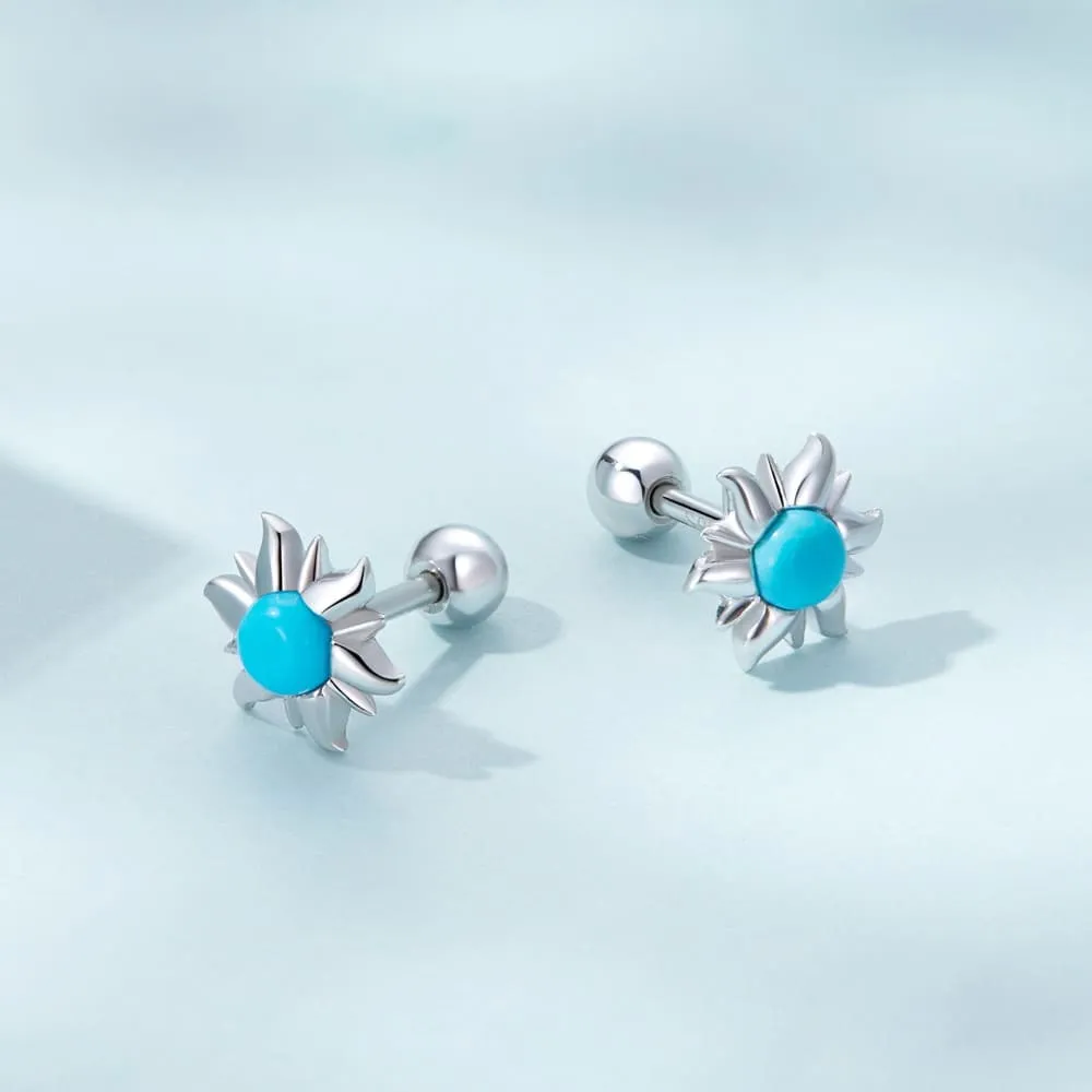 Sunday Sun Ray Stud Earrings