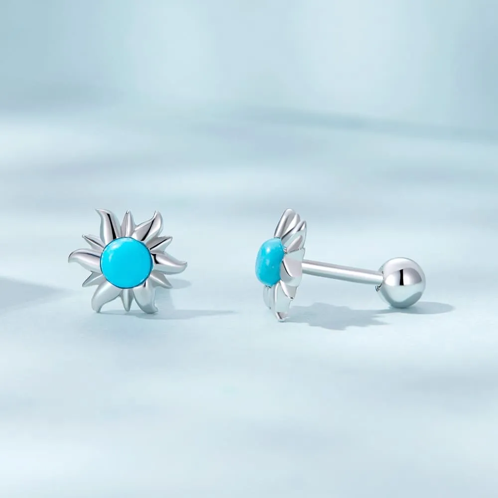 Sunday Sun Ray Stud Earrings