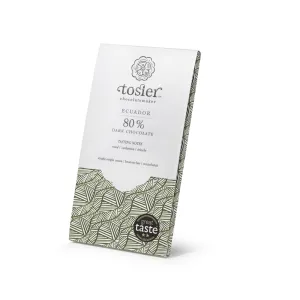 Tosier 80% Chocolate Bar Ecuador 60g