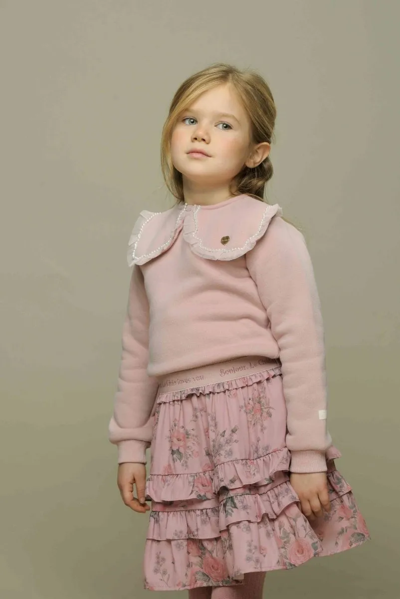 TWICKY romantic roses skirt