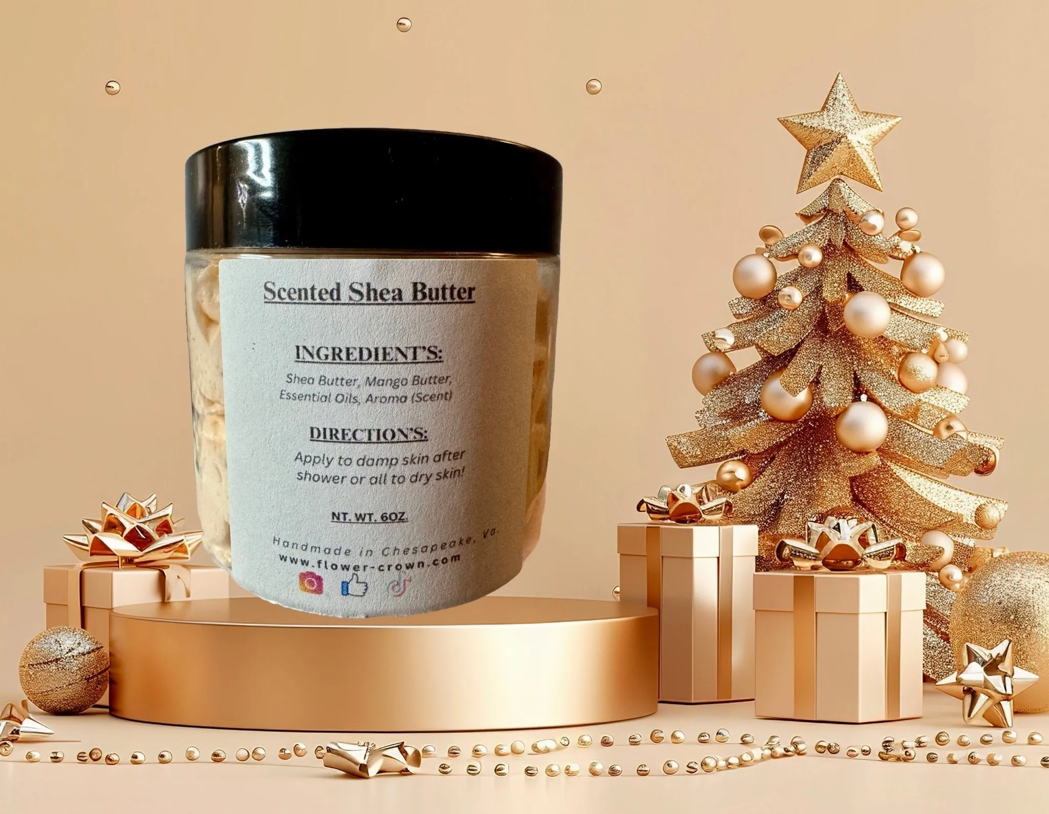 “Uess” (Our Version of Guess) Scented Shea Butter
