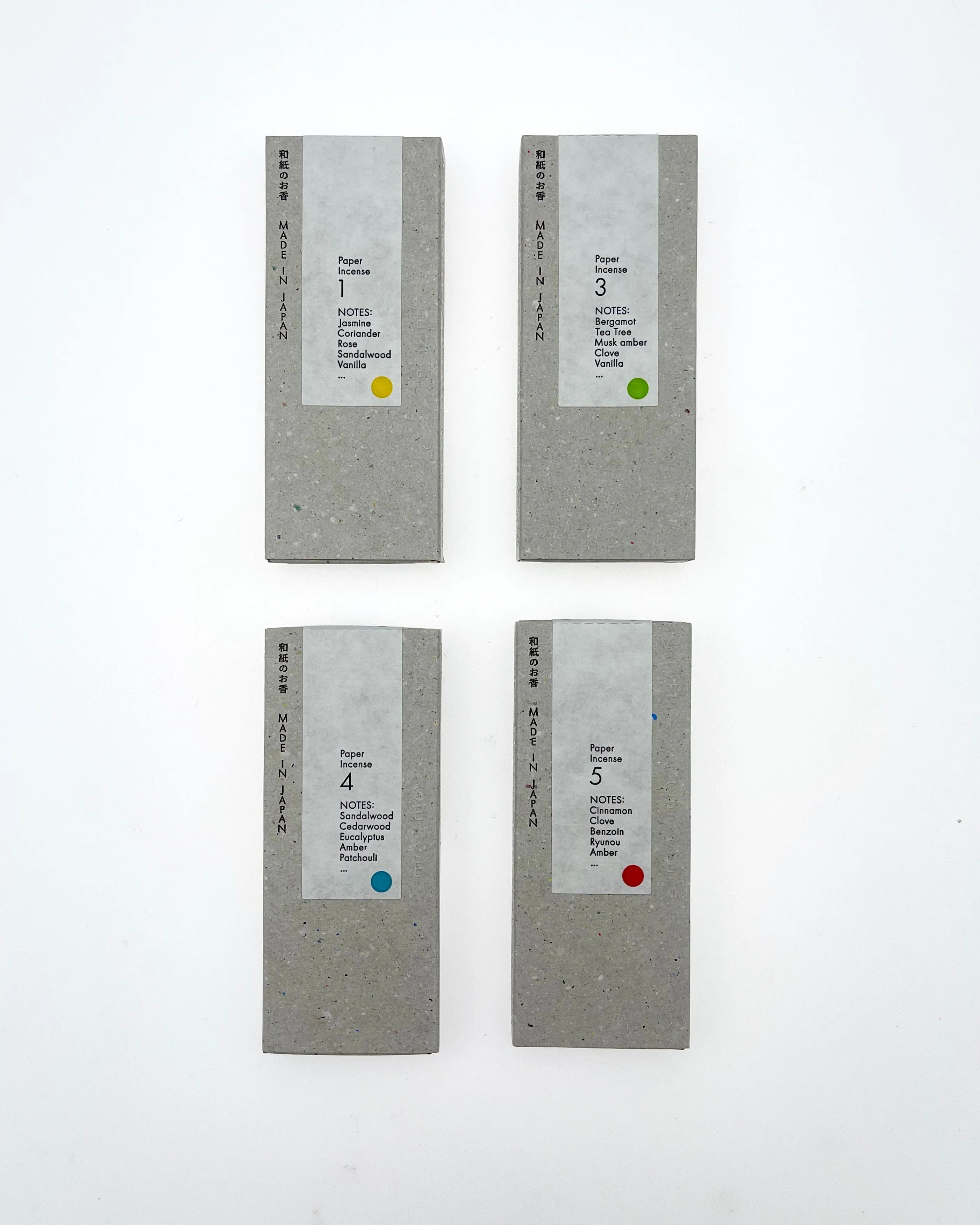 Washi Paper Incense Strips